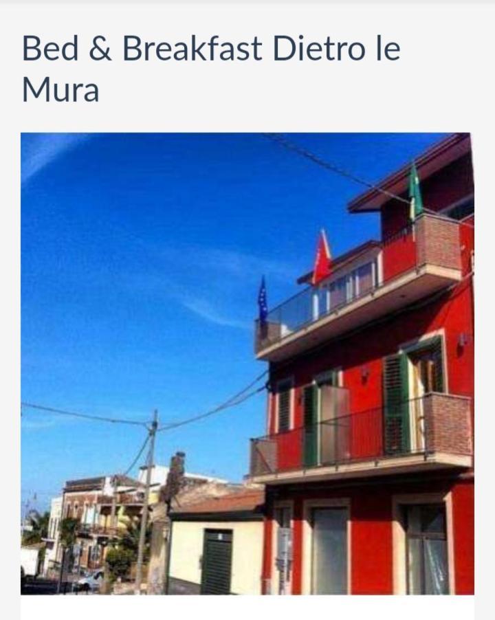 Bed & Breakfast Dietro Le Mura Ачи Костелло Экстерьер фото